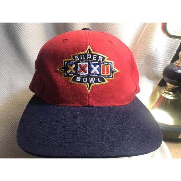 Super Bowl XXXII 1998 Cap Hat SPORTS SPECIALTIES Broncos Packers Strap Back NFL - Picture 2 of 10